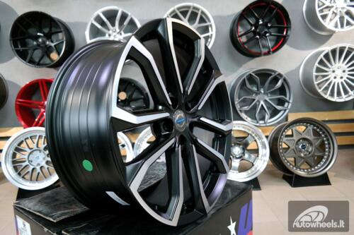 Ratlankis R19x8  5X108  ET  42  67.1  V515  (FE133)  Black Polished (MB)  For VOLVO  (Z5)