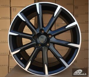 Ratlankis R20x9  5X108  ET  38  67.1  V516  (FE135)  Black Polished Half Matt (MBHM)  For VOLVO  (P1)