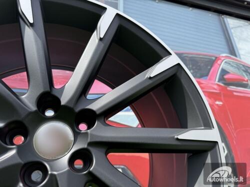 Ratlankis R20x9  5X108  ET  38  67.1  V516  (FE135)  Black Polished Half Matt (MBHM)  For VOLVO  (P1)