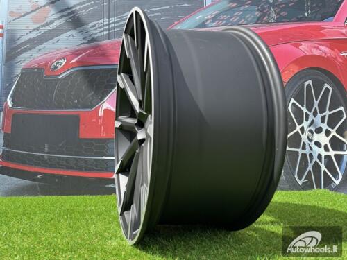 Ratlankis R18x8  5X108  ET  50  63.3  V516  (FE135)  Black Polished (MB)  For VOLVO  (P1)