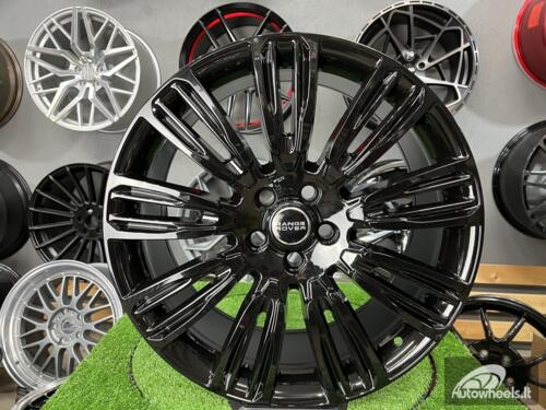 Ratlankis R20x8.5  5X108  ET  45  63.3  XE136  (BYD1292)  Black (BL)  For LAND  (P)