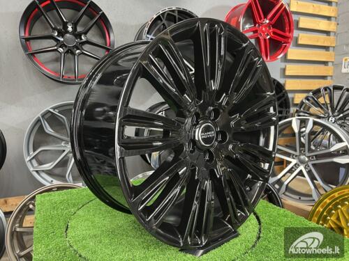 Ratlankis R20x8.5  5X108  ET  45  63.3  XE136  (BYD1292)  Black (BL)  For LAND  (P)