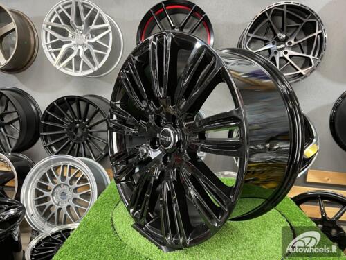 Ratlankis R22x9.5  5X120  ET  45  72.6  XE136  (BYD1292)  Black (BL)  For LAND  (Z1)