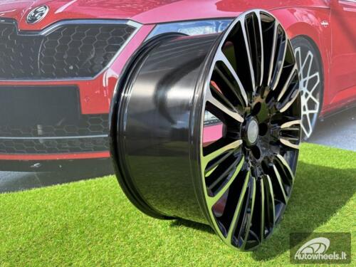 Ratlankis R20x9.5  5X120  ET  45  72.6  XE136  (IN9011)  Black Polished (MB)  For LAND  (K7)