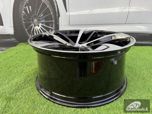 Ratlankis R18x8  5X112  ET  35  66.5  XE139  (BK5366)  Black Polished (MB)  For AUD  (P2+K4)