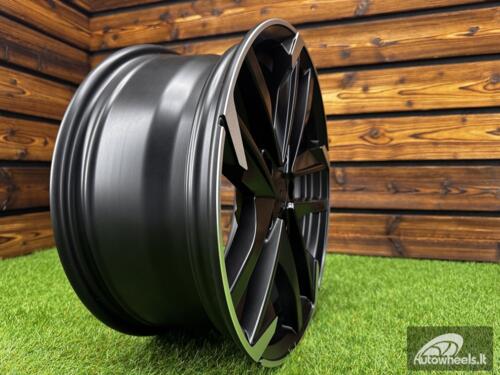 Ratlankis R17x7.5  4X108  ET  25  65.1  XE170  (BK5788)  Black Polished Half Matt (MBHM)  For PEUG  (K2+M)