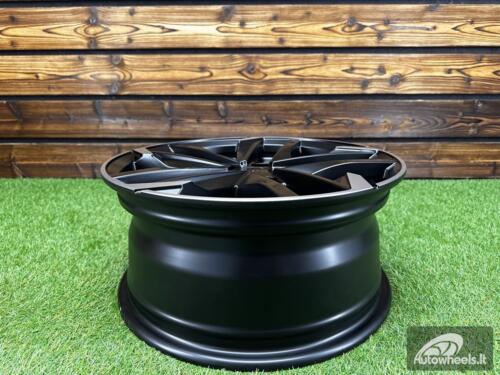 Ratlankis R15x6.5  4X108  ET  25  65.1  XE170  (BK5788)  Black Polished Half Matt (MBHM)  For PEUG  (L3)