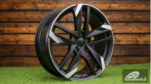 Ratlankis R15x6.5  4X108  ET  25  65.1  XE170  (BK5788)  Black Polished Half Matt (MBHM)  For PEUG  (L3)