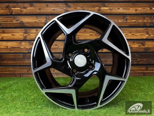 Ratlankis R16x6.5  4X108  ET  47  63.3  XE172  Black Polished (MB)  For FORD  (K4)