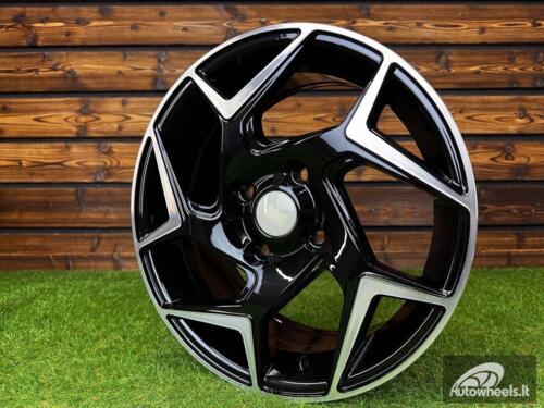 Ratlankis R16x6.5  4X108  ET  47  63.3  XE172  Black Polished (MB)  For FORD  (K4)