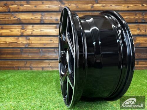 Ratlankis R16x6.5  4X108  ET  47  63.3  XE172  Black Polished (MB)  For FORD  (K4)
