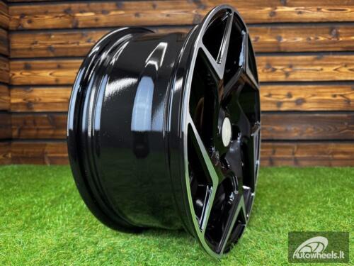 Ratlankis R16x6.5  4X108  ET  47  63.3  XE172  Black Polished (MB)  For FORD  (K4)