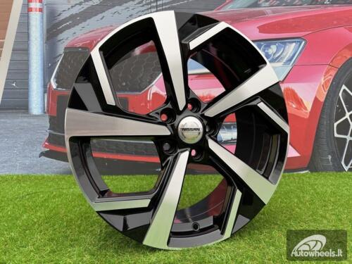 Ratlankis R17x7.5  5X114.3  ET  40  66.1  XE173  Black Polished (MB)  For NISS  (P2+Z6+R)