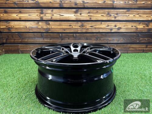 Ratlankis R18x8  5X112  ET  43  66.6  XE225  (BK5434)  Black Polished (MB)  For MER  (K2+P)