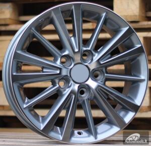 Ratlankis R15x6  5X114.3  ET  40  60.1  XE231  Grey Polished (MG)  TOYOT  (L5)