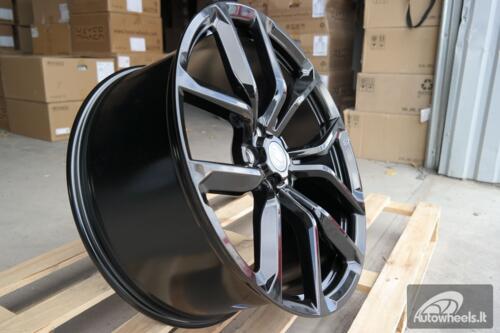 Ratlankis R20x8.5  5X120  ET  42  72.6  XE328  (IN5402)  Black (BL)  For LAND  (Z3)
