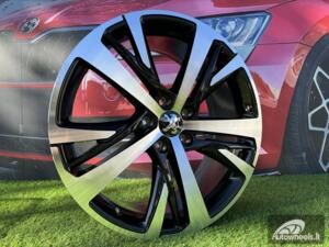 Ratlankis R18x7.5  5X108  ET  42  65.1  XE390  Black Polished (MB)  For PEUG  (P1)