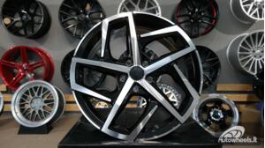 Ratlankis R18x7.5  5X112  ET  51  57.1  XE442  Black Polished (MB)  VW  (K4)  ()