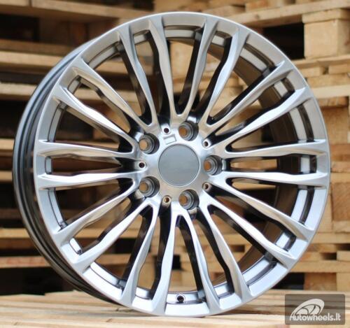 Ratlankis R19x8.5  5X120  ET  33  72.6  XF142  Hyper Black (HB)  For BMW  (P2)  (Rear+Front)