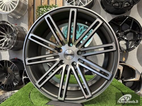 Ratlankis R18x8  5X120  ET  35  72.6  XF158  (A1031)  Grey Polished Matt (MGM)  For RACIN  (K7)  ((Rear+Front) Style Vossen )
