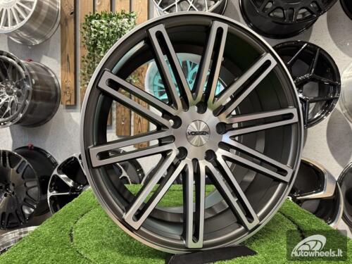 Ratlankis R18x8  5X120  ET  35  72.6  XF158  (A1031)  Grey Polished Matt (MGM)  For RACIN  (K7)  ((Rear+Front) Style Vossen )