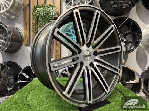 Ratlankis R18x8  5X120  ET  35  72.6  XF158  (A1031)  Grey Polished Matt (MGM)  For RACIN  (K7)  ((Rear+Front) Style Vossen )