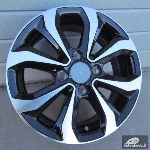 Ratlankis R15x6  4X100  ET  45  54.1  XF275  Black Polished (MB)  For HYUND  (P1)