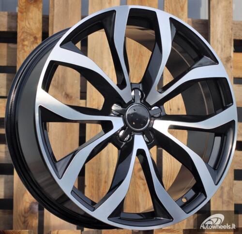 Ratlankis R17x7.5  5X112  ET  40  66.5  XF562  Black Polished (MB)  For AUD  (R)