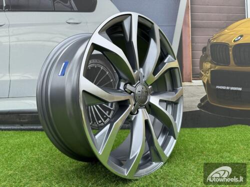 Ratlankis R17x7.5  5X112  ET  40  66.5  XF562  Grey Polished (MG)  For AUD  (R)