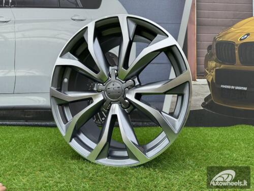 Ratlankis R17x7.5  5X112  ET  40  66.5  XF562  Grey Polished (MG)  For AUD  (R+D2)