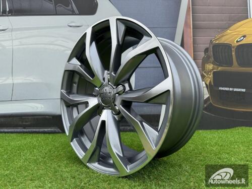 Ratlankis R17x7.5  5X112  ET  40  66.5  XF562  Grey Polished (MG)  For AUD  (R+D2)