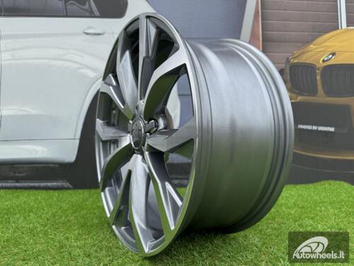 Ratlankis R17x7.5  5X112  ET  40  66.5  XF562  Grey Polished (MG)  For AUD  (R+D2)
