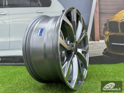 Ratlankis R17x7.5  5X112  ET  40  66.5  XF562  Grey Polished (MG)  For AUD  (R+D2)