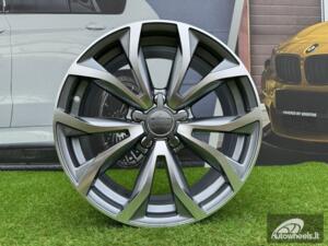 Ratlankis R17x7.5  5X112  ET  40  66.5  XF562  Grey Polished (MG)  For AUD  (R+P2)