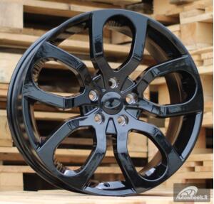 Ratlankis R18x8  5X108  ET  45  63.6  XF594  (LU1687)  Black (BL)  For LAND  (K3)