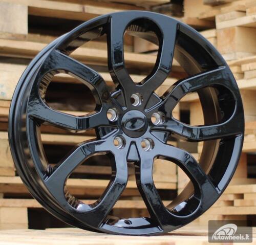 Ratlankis R18x8  5X108  ET  45  63.6  XF594  (LU1687)  Black (BL)  For LAND  (P1+P2)  ()