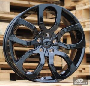 Ratlankis R18x8  5X108  ET  45  63.6  XF594  (LU1687)  Black (BL)  For LAND  (P1+P2)  ()