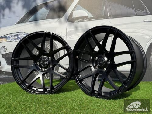 Ratlankis R19x10  5X120  ET  30  72.6  XF995  (HX022)  Black Half Matt (BLHM)  For HAXER  (K4+P1)  (Rear+Front)