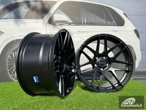 Ratlankis R19x10  5X120  ET  30  72.6  XF995  (HX022)  Black Half Matt (BLHM)  For HAXER  (K4+P1)  (Rear+Front)