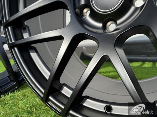 Ratlankis R19x10  5X120  ET  30  72.6  XF995  (HX022)  Black Half Matt (BLHM)  For HAXER  (K4+P1)  (Rear+Front)