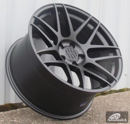 Ratlankis R19x10  5X120  ET  30  72.6  XF995  (HX022)  Black Half Matt (BLHM)  For HAXER  (K4+P1)  (Rear+Front)