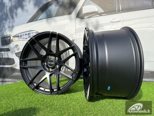 Ratlankis R19x10  5X120  ET  30  72.6  XF995  (HX022)  Black Half Matt (BLHM)  For HAXER  (K4)  (Rear+Front)