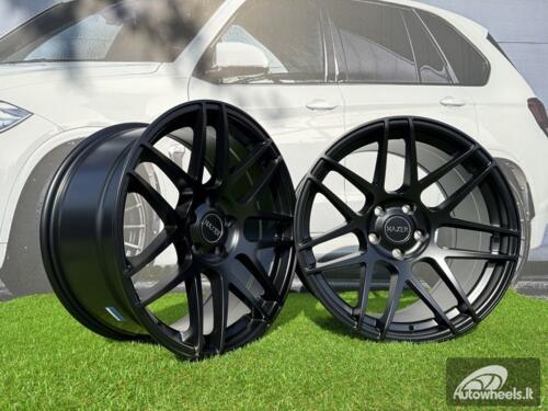 Ratlankis R19x10  5X120  ET  30  72.6  XF995  (HX022)  Black Half Matt (BLHM)  For HAXER  (K4)  (Rear+Front)