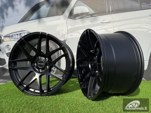 Ratlankis R19x10  5X120  ET  30  72.6  XF995  (HX022)  Black Half Matt (BLHM)  For HAXER  (P1)  (Rear+Front)