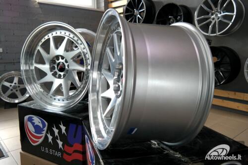 Ratlankis R20x11  5X120  ET  25  74.1  XFA39  Silver+Polished Lip (SP)  For RACIN  (K4)  ( Style ROTIFORM)