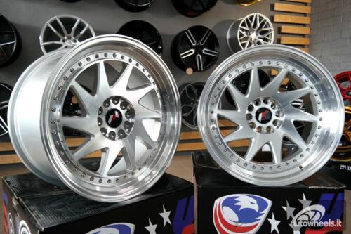 Ratlankis R20x11  5X120  ET  25  74.1  XFA39  Silver+Polished Lip (SP)  For RACIN  (K4)  ( Style ROTIFORM)
