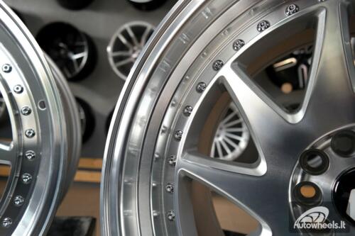 Ratlankis R20x11  5X120  ET  25  74.1  XFA39  Silver+Polished Lip (SP)  For RACIN  (K4)  ( Style ROTIFORM)