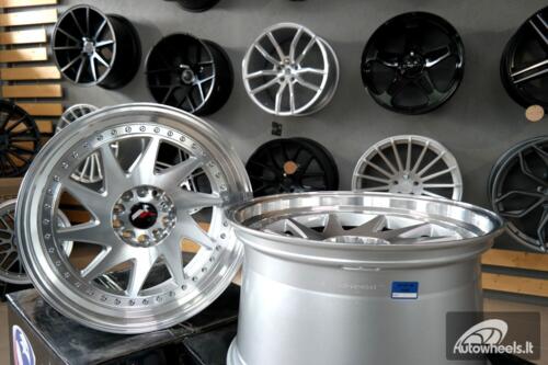 Ratlankis R20x11  5X120  ET  25  74.1  XFA39  Silver+Polished Lip (SP)  For RACIN  (K4)  ( Style ROTIFORM)