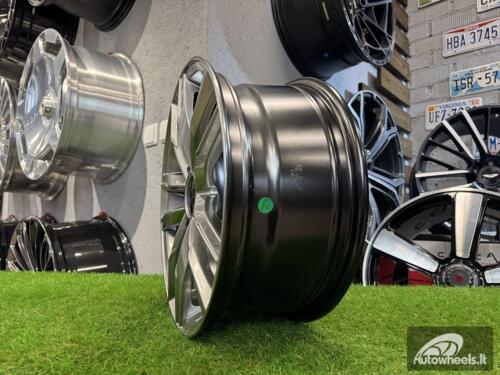 Ratlankis R17x7.5  5X112  ET  45  57.1  XFC61  (BK5182)  Hyper Black (HB)  For VW  (D3+K4+Z7)