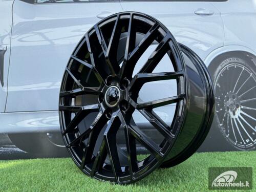 Ratlankis R18x8  5X112  ET  35  66.5  XFE30  (BY1373)  Black (BL)  For AUD  (P2+Z4)